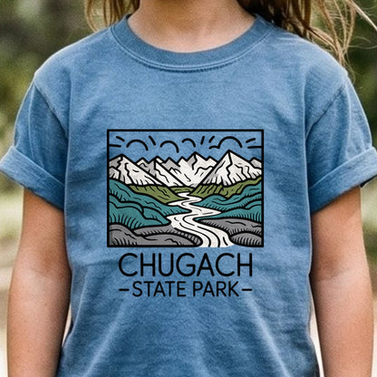 Chugach State Park Kids Cotton T-Shirt