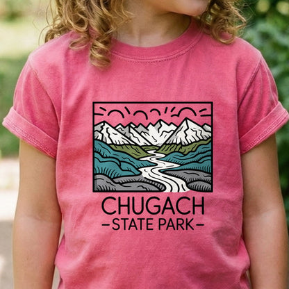 Chugach State Park Kids Cotton T-Shirt
