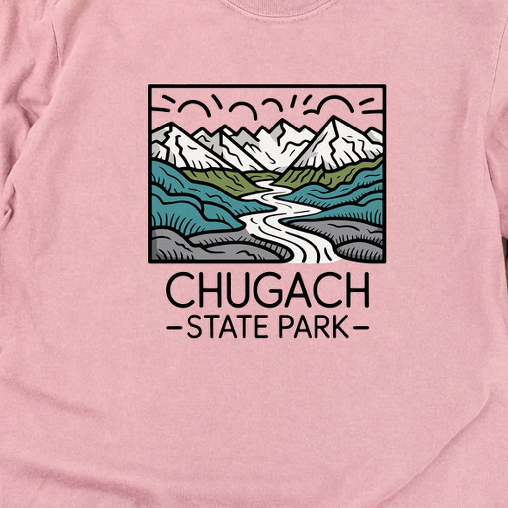 Chugach State Park Cotton Long Sleeve