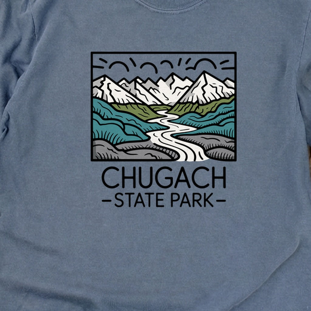 Chugach State Park Cotton Long Sleeve