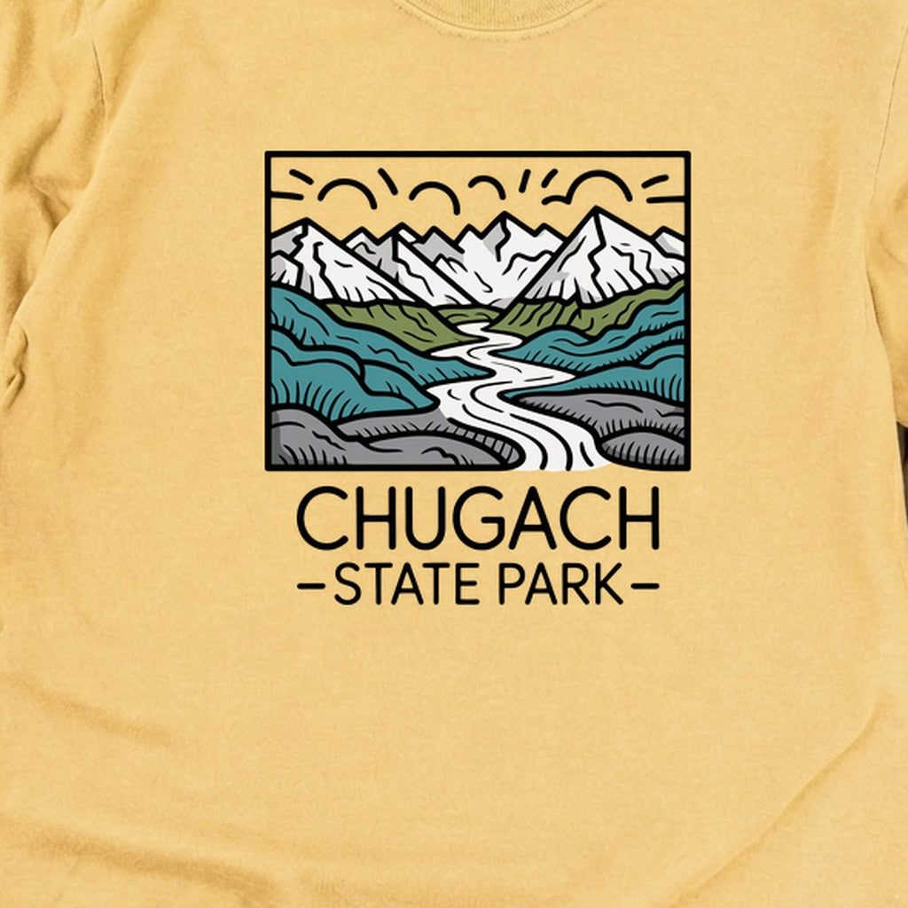 Chugach State Park Cotton Long Sleeve