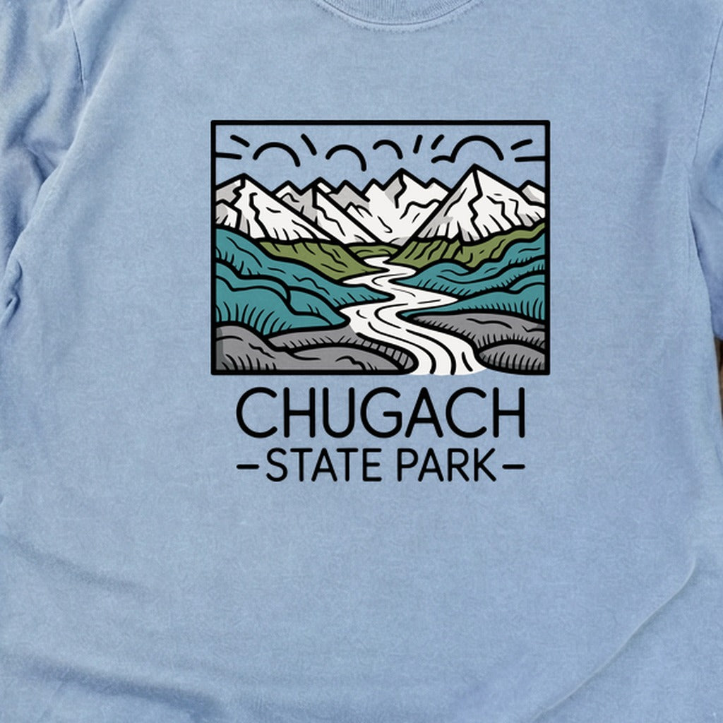 Chugach State Park Cotton Long Sleeve