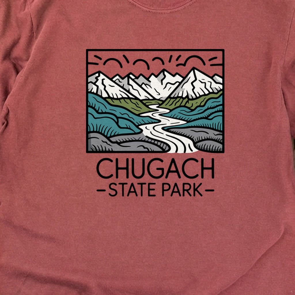 Chugach State Park Cotton Long Sleeve