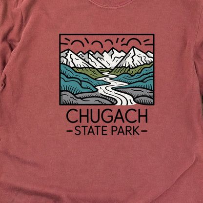 Chugach State Park Cotton Long Sleeve