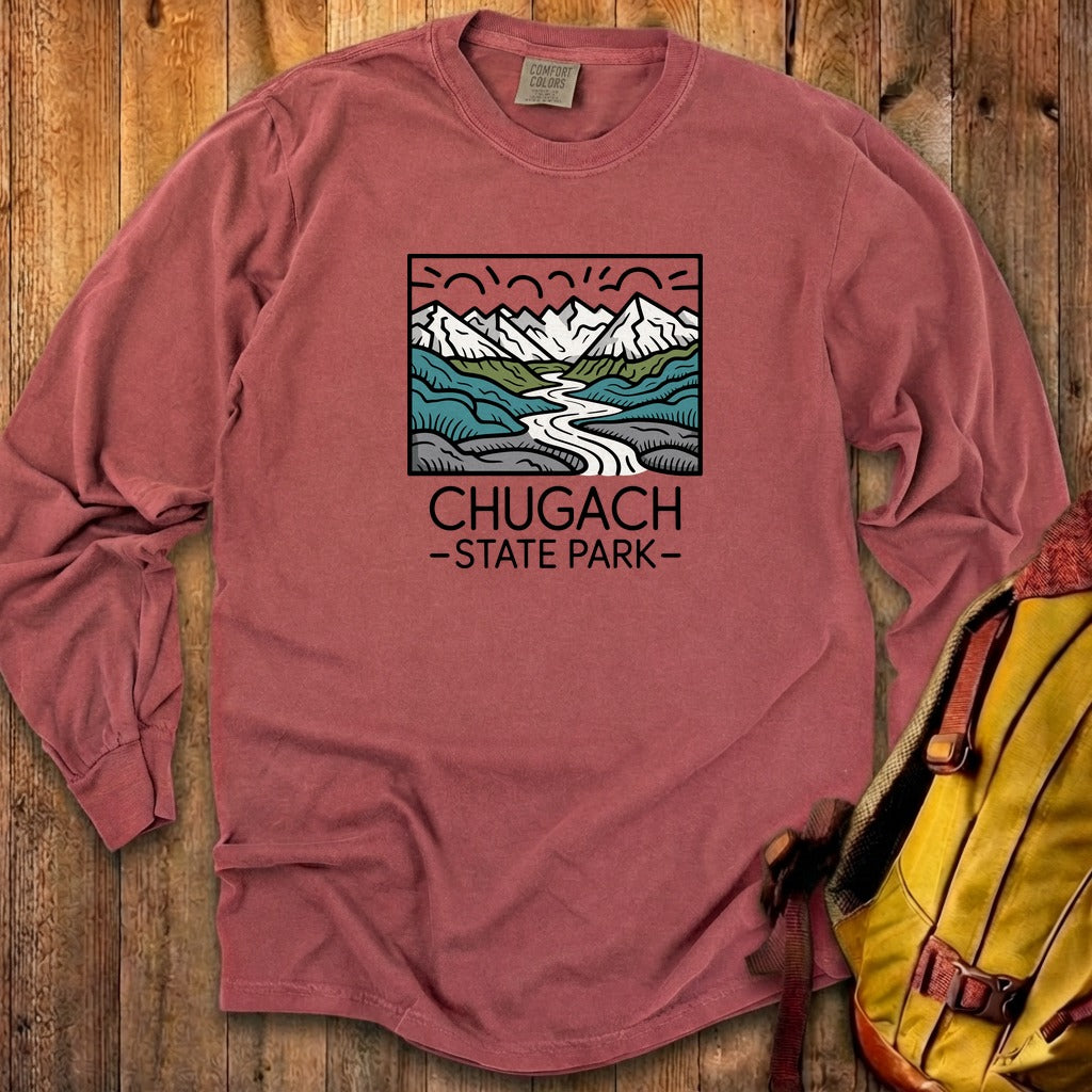 Chugach State Park Cotton Long Sleeve
