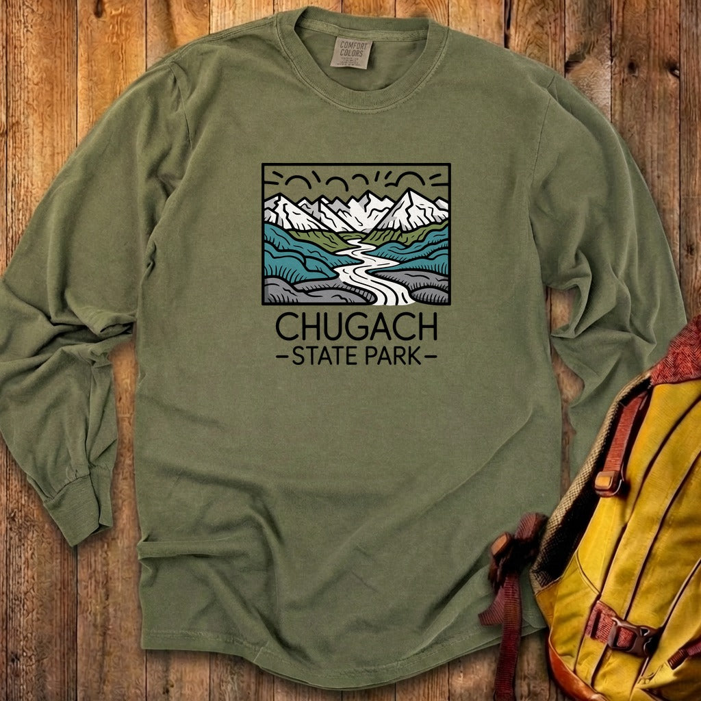 Chugach State Park Cotton Long Sleeve
