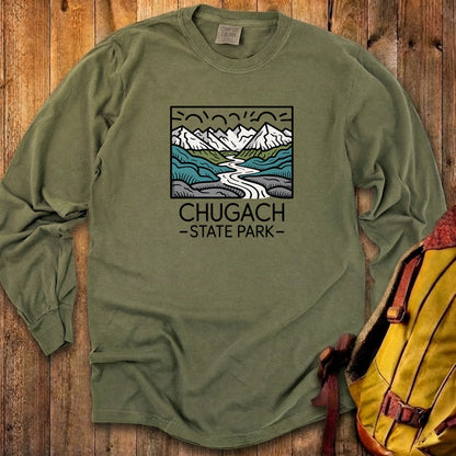 Chugach State Park Cotton Long Sleeve