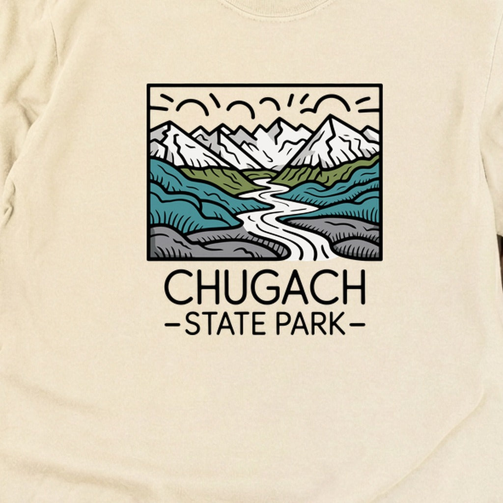 Chugach State Park Cotton Long Sleeve