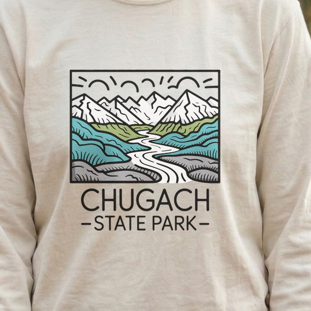 Chugach State Park Cotton Long Sleeve