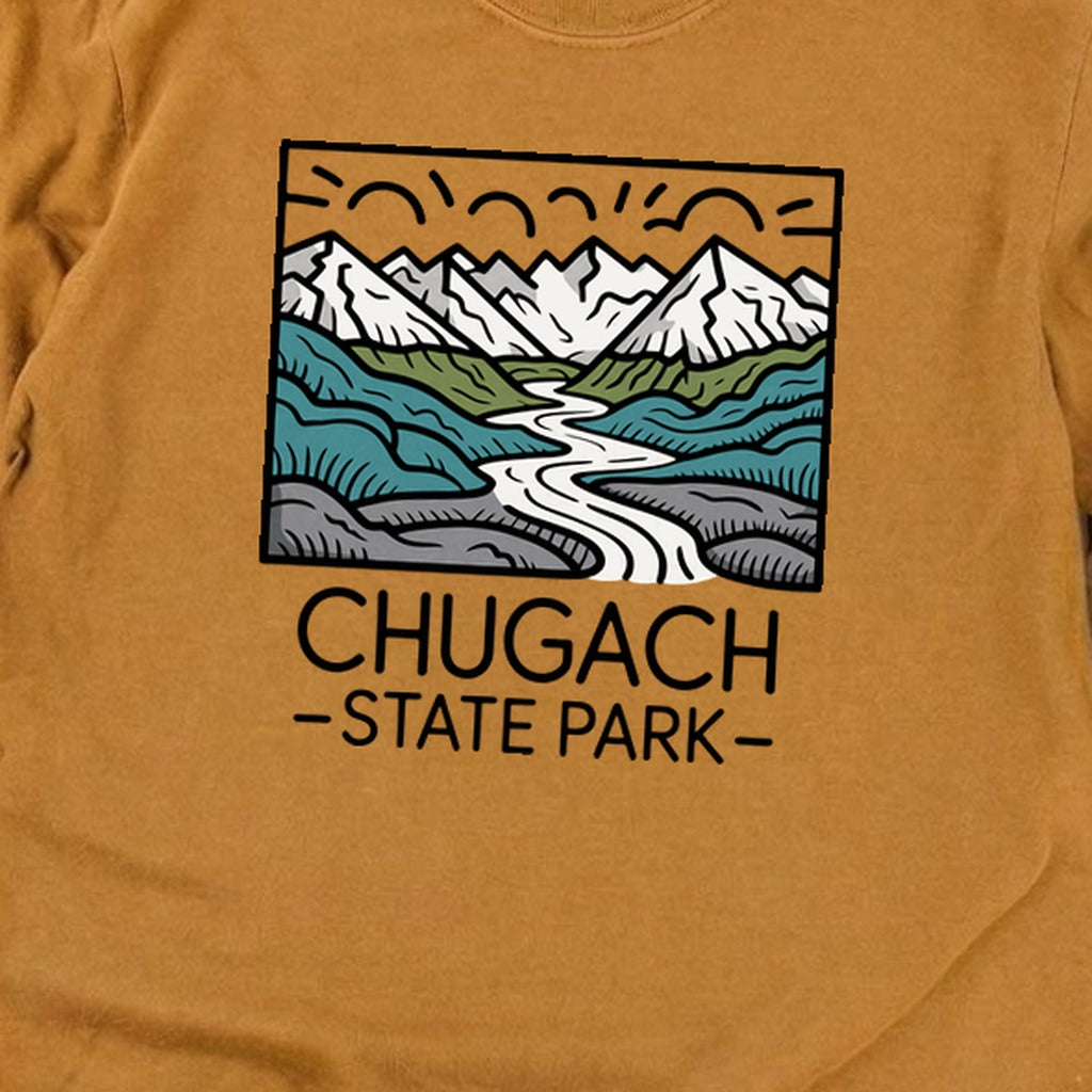 Chugach State Park Cotton Long Sleeve