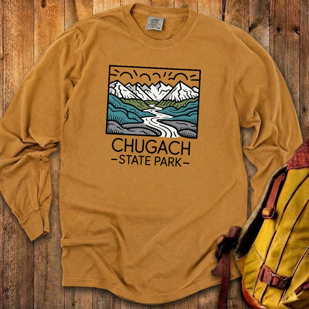 Chugach State Park Cotton Long Sleeve