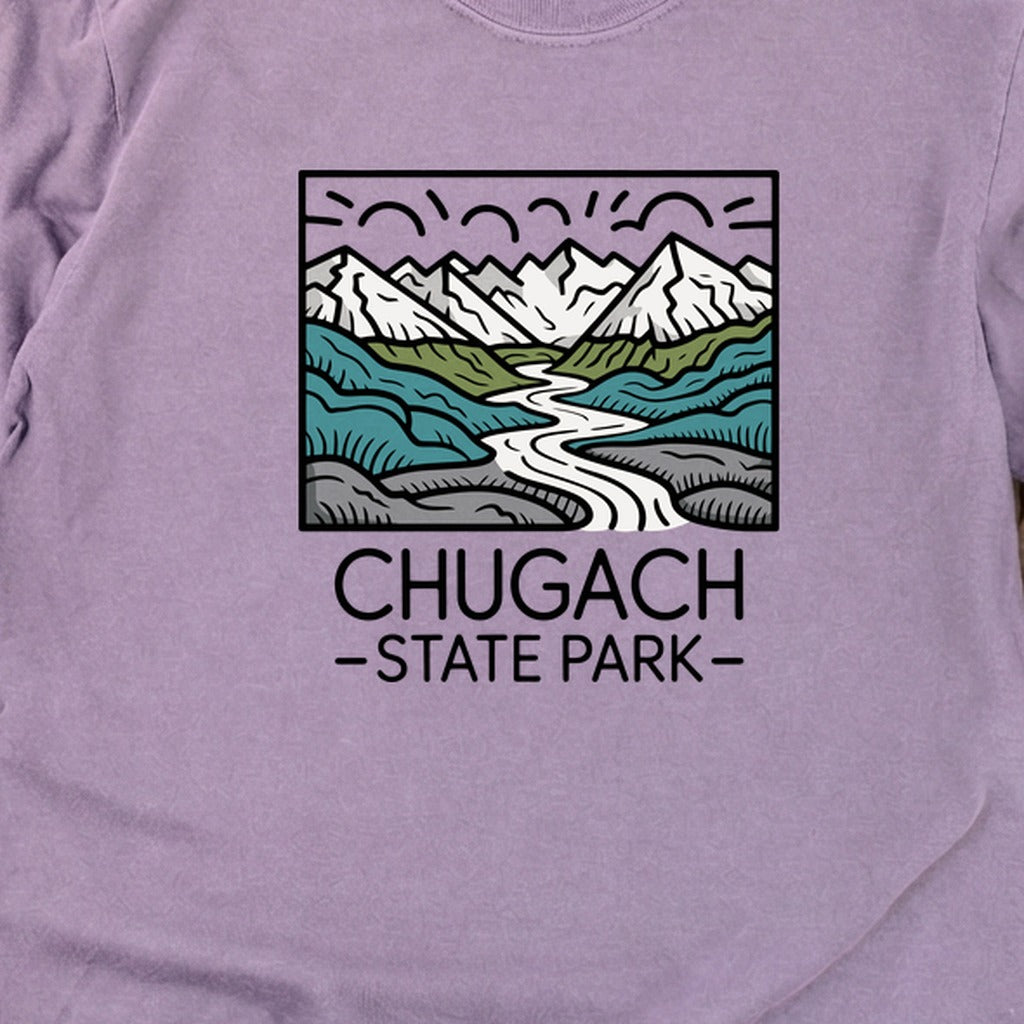 Chugach State Park Cotton Long Sleeve