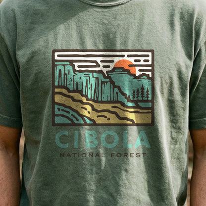 Cibola National Forest Cotton T-Shirt