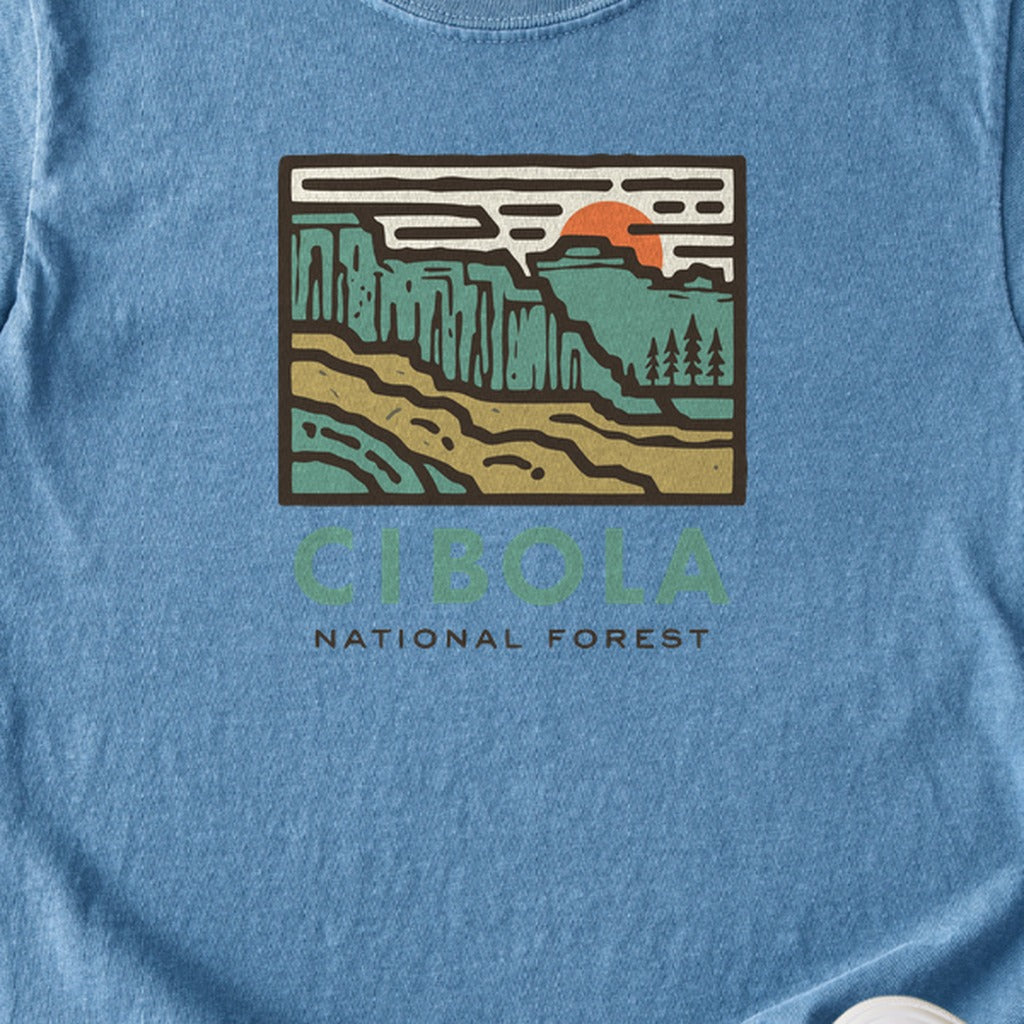 Cibola National Forest Kids Cotton T-Shirt