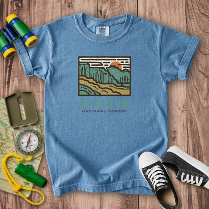 Cibola National Forest Kids Cotton T-Shirt