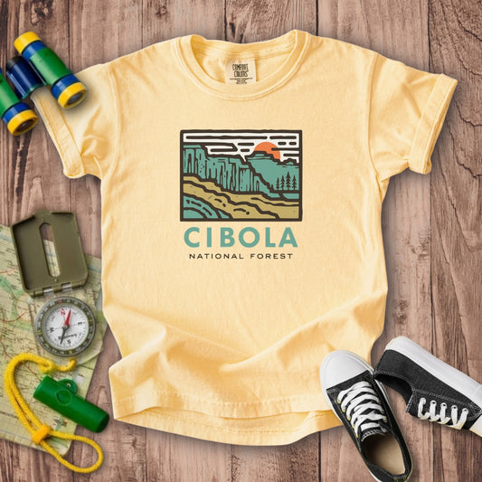 Cibola National Forest Kids Cotton T-Shirt