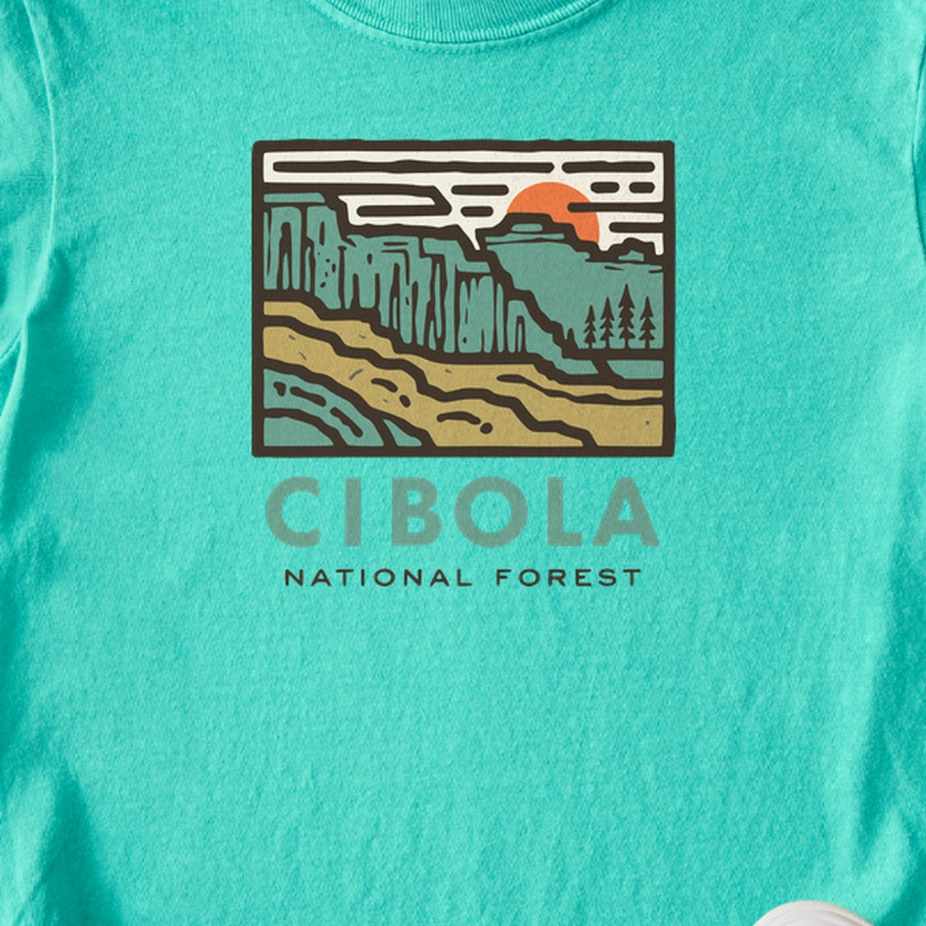 Cibola National Forest Kids Cotton T-Shirt