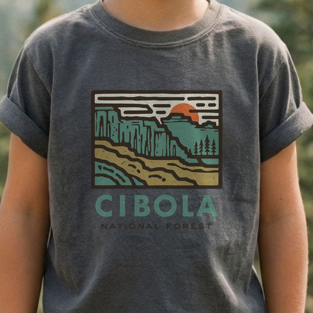 Cibola National Forest Kids Cotton T-Shirt