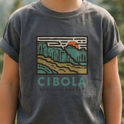 Cibola National Forest Kids Cotton T-Shirt