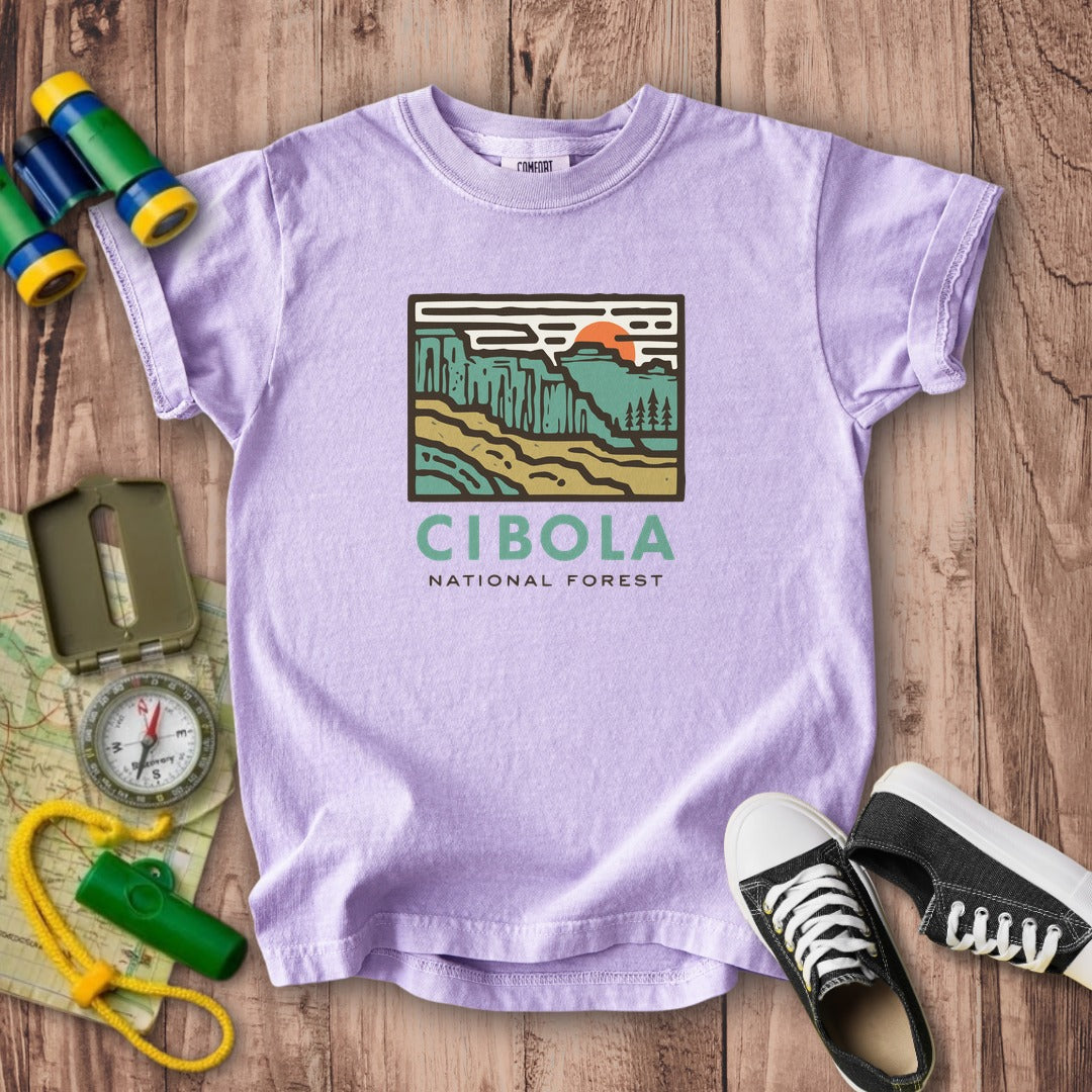 Cibola National Forest Kids Cotton T-Shirt