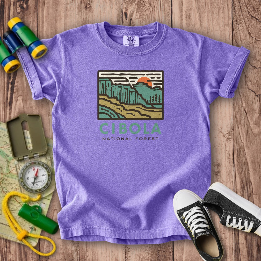 Cibola National Forest Kids Cotton T-Shirt