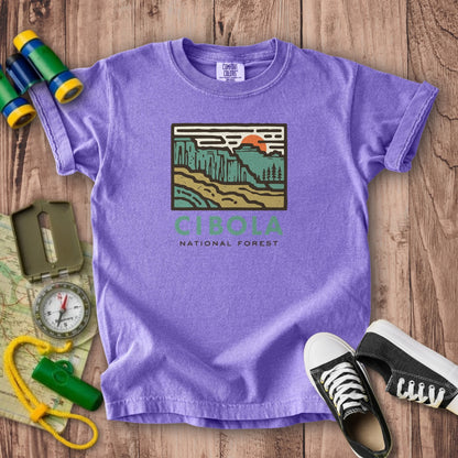 Cibola National Forest Kids Cotton T-Shirt