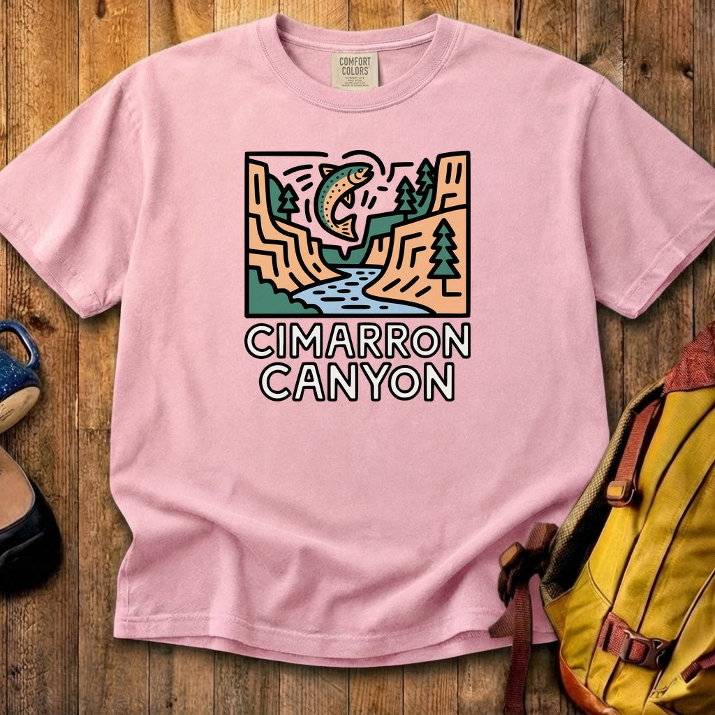 Cimarron Canyon State Park Cotton T-Shirt
