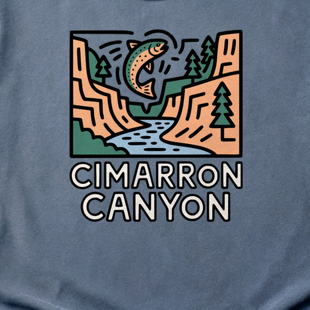 Cimarron Canyon State Park Cotton T-Shirt