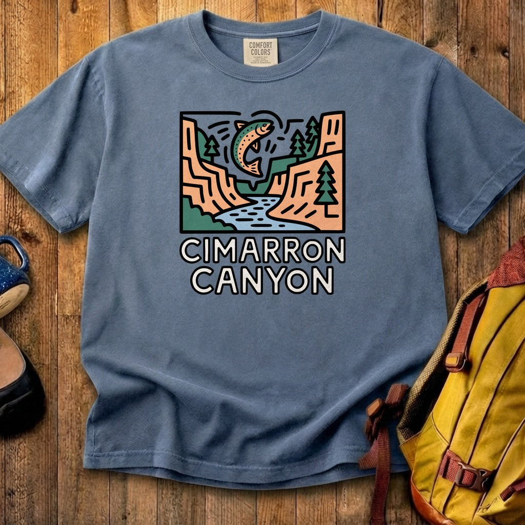 Cimarron Canyon State Park Cotton T-Shirt
