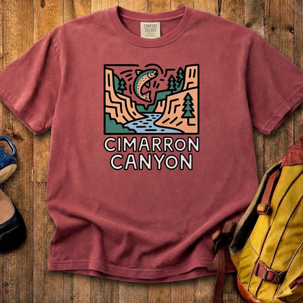 Cimarron Canyon State Park Cotton T-Shirt