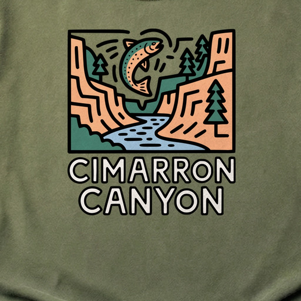 Cimarron Canyon State Park Cotton T-Shirt