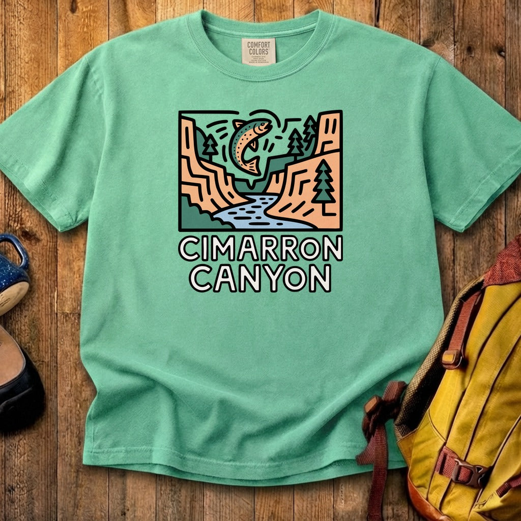 Cimarron Canyon State Park Cotton T-Shirt