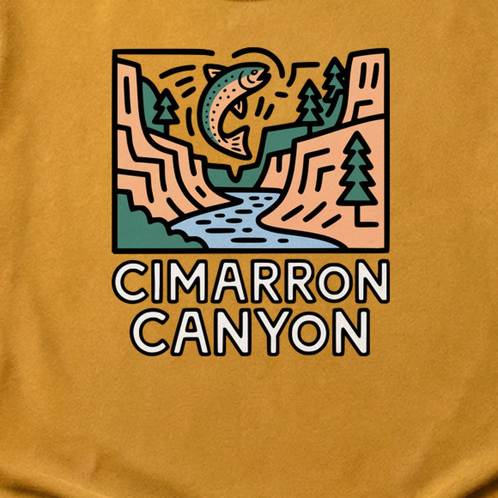 Cimarron Canyon State Park Cotton T-Shirt
