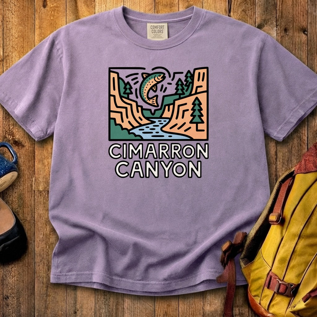 Cimarron Canyon State Park Cotton T-Shirt