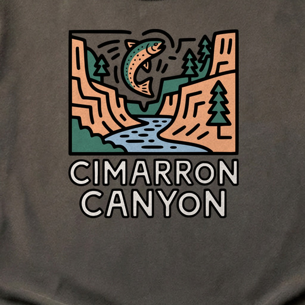 Cimarron Canyon State Park Cotton T-Shirt