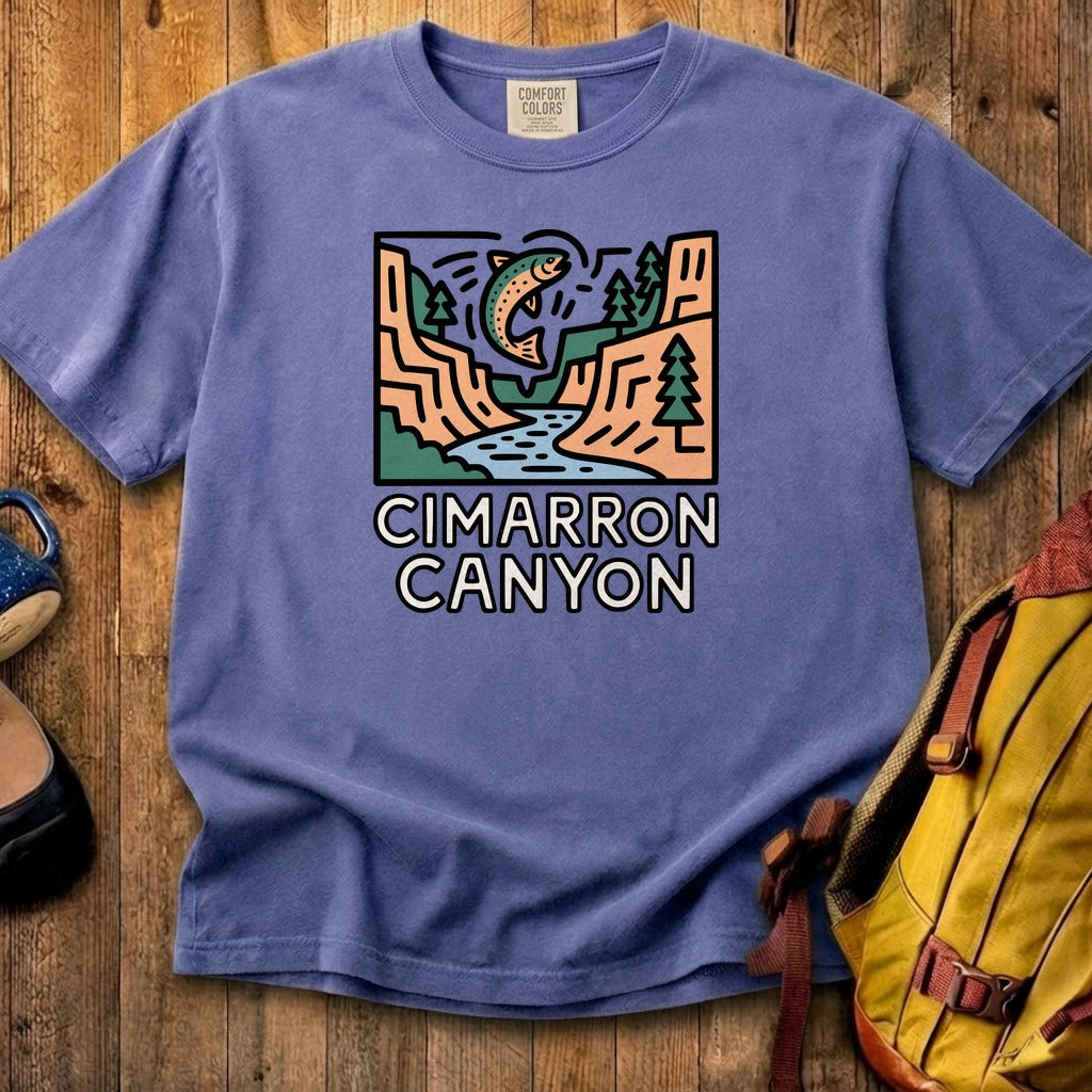 Cimarron Canyon State Park Cotton T-Shirt