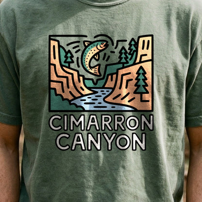 Cimarron Canyon State Park Cotton T-Shirt