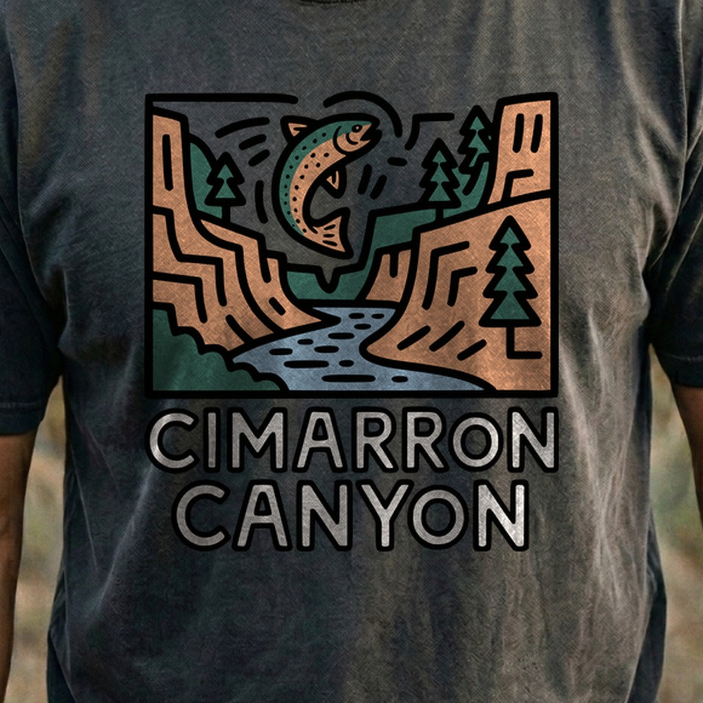 Cimarron Canyon State Park Cotton T-Shirt