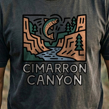 Cimarron Canyon State Park Cotton T-Shirt
