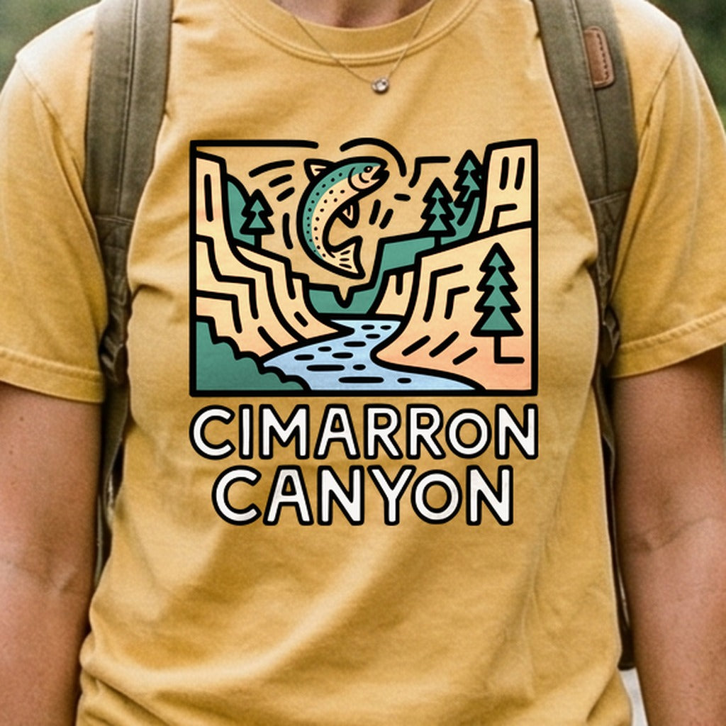 Cimarron Canyon State Park Cotton T-Shirt