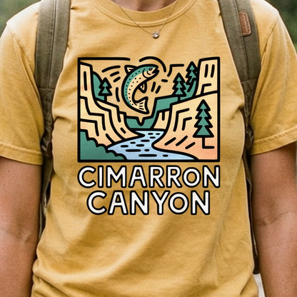 Cimarron Canyon State Park Cotton T-Shirt
