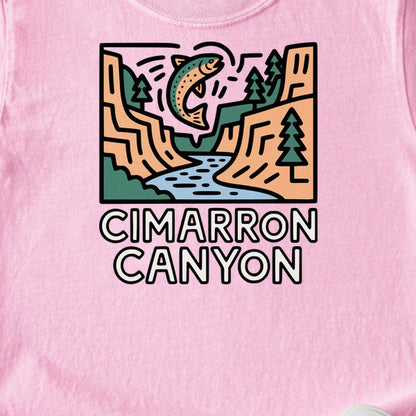 Cimarron Canyon State Park Kids Cotton T-Shirt