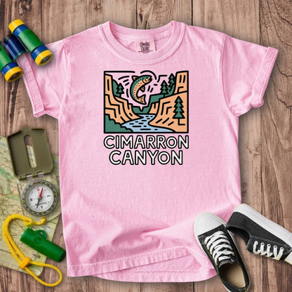 Cimarron Canyon State Park Kids Cotton T-Shirt
