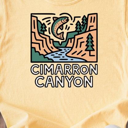 Cimarron Canyon State Park Kids Cotton T-Shirt