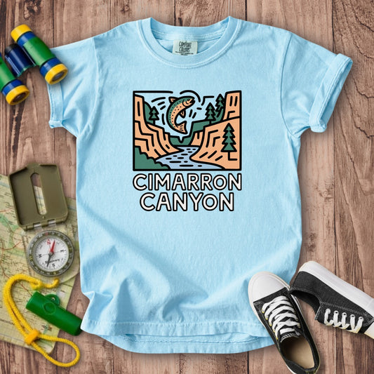 Cimarron Canyon State Park Kids Cotton T-Shirt