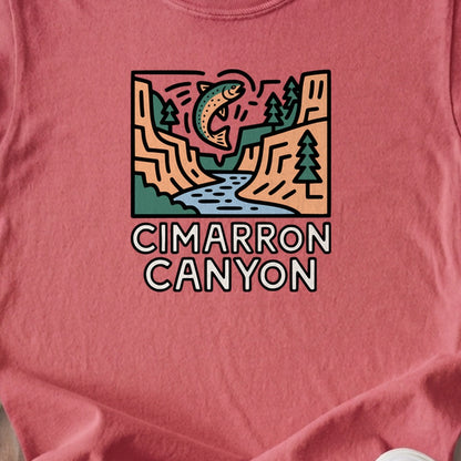 Cimarron Canyon State Park Kids Cotton T-Shirt