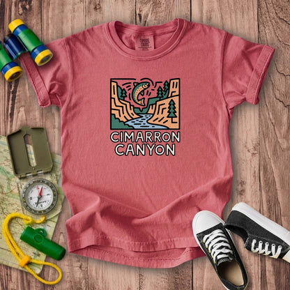 Cimarron Canyon State Park Kids Cotton T-Shirt