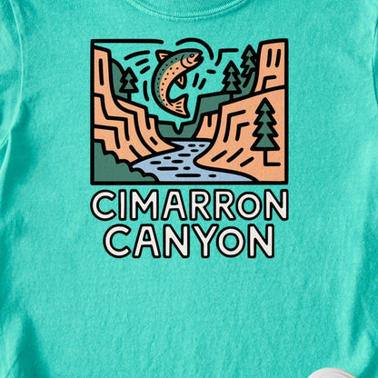 Cimarron Canyon State Park Kids Cotton T-Shirt