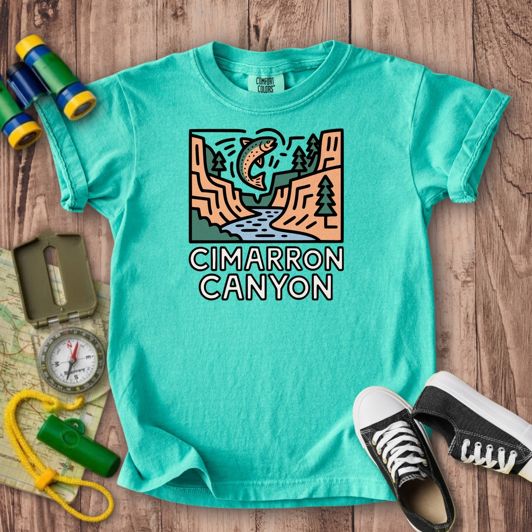 Cimarron Canyon State Park Kids Cotton T-Shirt