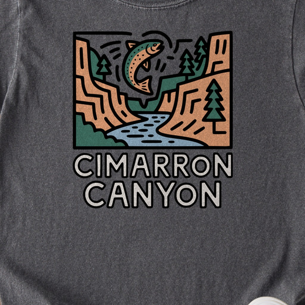 Cimarron Canyon State Park Kids Cotton T-Shirt